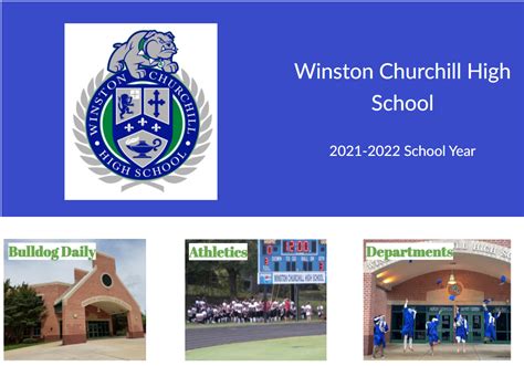 churchill high school homepage